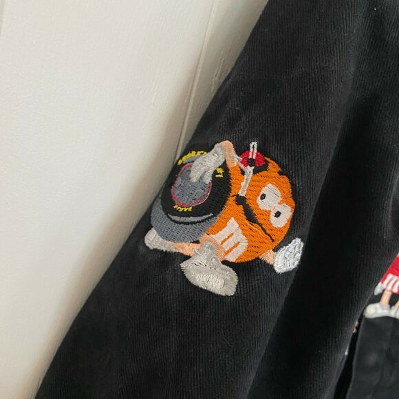 Vintage Nascar Ken Schrader #36 M&M's Racing Team Jacket JH Design Youth Medium - Picture 3 of 12